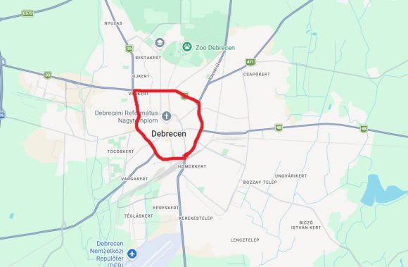 Fokozott rendőrségi ellenőrzés Debrecenben
