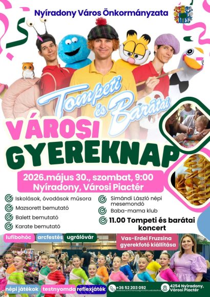 Gyereknapi programok Nyíradonyban