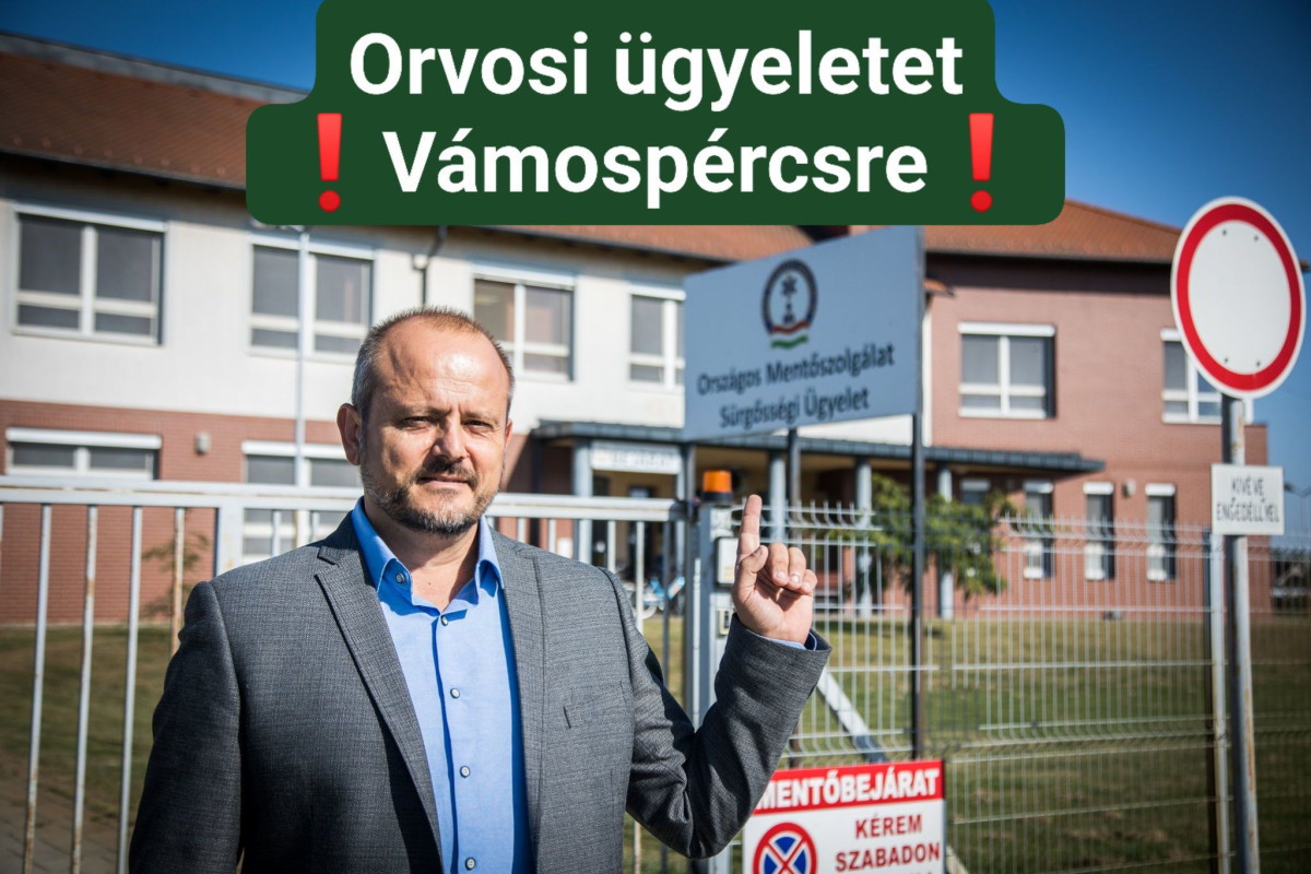 Orvosi ügyeletért lobbizik Vámospércs polgármestere