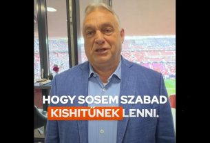 Orbán Viktor a BL-döntőn