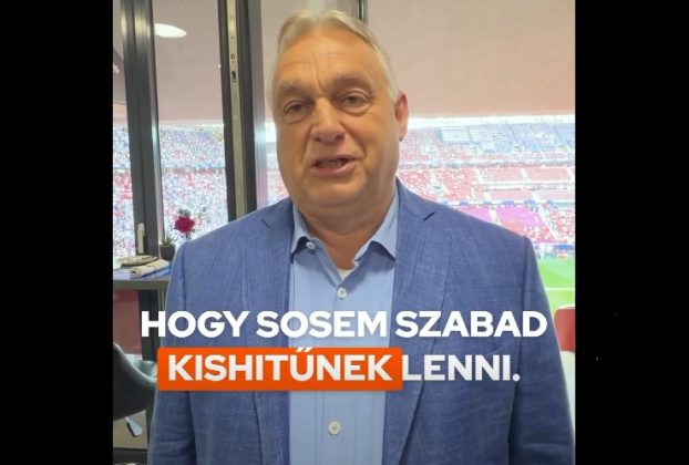 Orbán Viktor a BL-döntőn