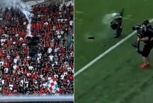 Ezért zuhant le a kamera a Nagyerdei Stadionban