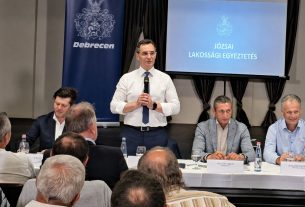 Papp László a józsai lakossági fórumon
