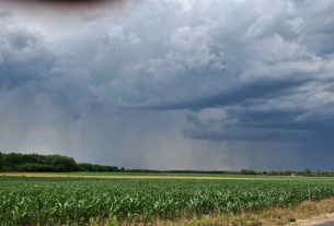 Zivatarfelhő - cumulonimbus