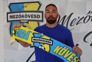Máté Péter, a DVSC ötszörös bajnok védője lett a Mezőkövesd vezetőedzője