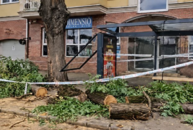 Lecsapott a vihar Debrecenre