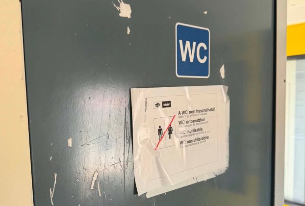 MÁV wc