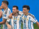 Lionel Messi az Argentína-Ausztria meccsen