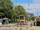Éjszaka folytatódnak a villamospálya-karbantartási munkák Debrecenben