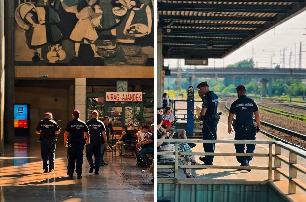 A Debreceni Nagyállomás és a Petőfi tér környékét ellenőrizték a rendőrök
