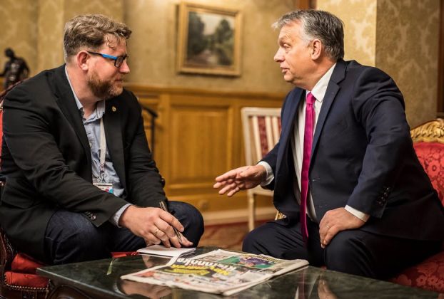 Szöllősi György és Orbán Viktor