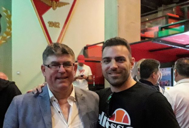 Tárkányi Zsolt is közös fotóval köszöntötte Herczeg Andrást