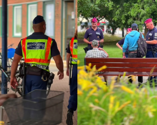 Debrecen több pontján is felbukkantak a rendőrök
