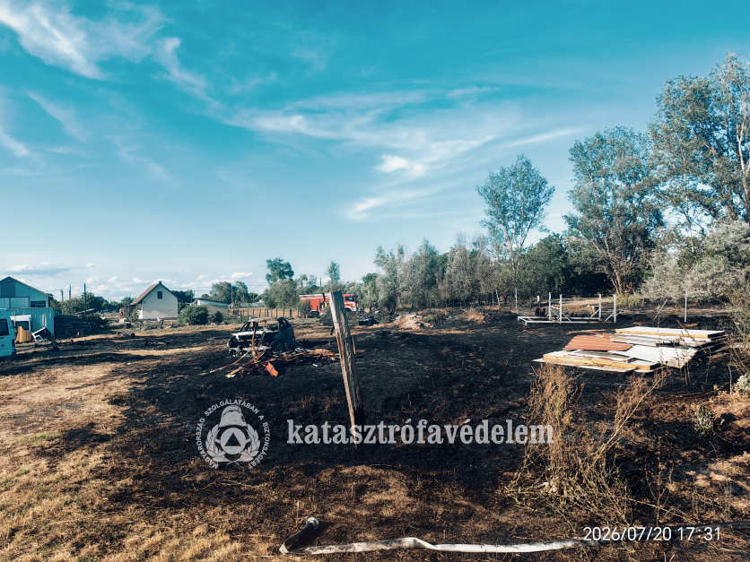 szabadtéri tűz