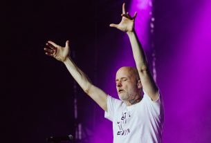 Moby-koncert a Budapest Parkban
