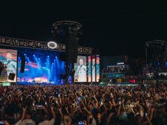 Moby-koncert a Budapest Parkban