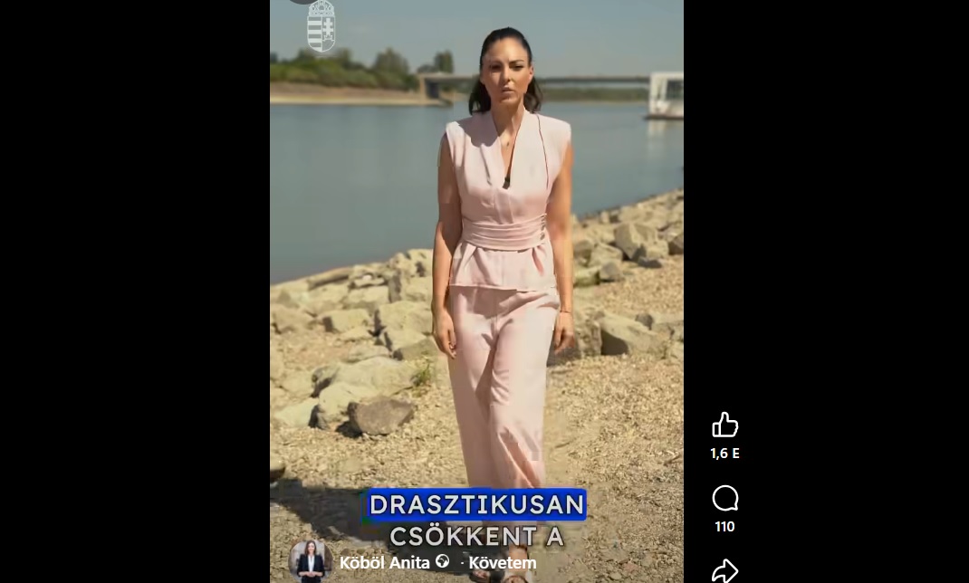 Köböl Anita a vízkészletről
