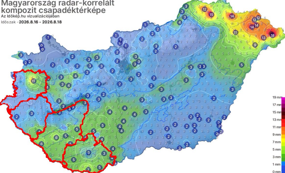 Működött a JÉGER, mégis volt csapadék