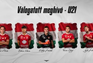5 DVSC-s fiatal kapott meghívót az U21-es válogatott keretébe