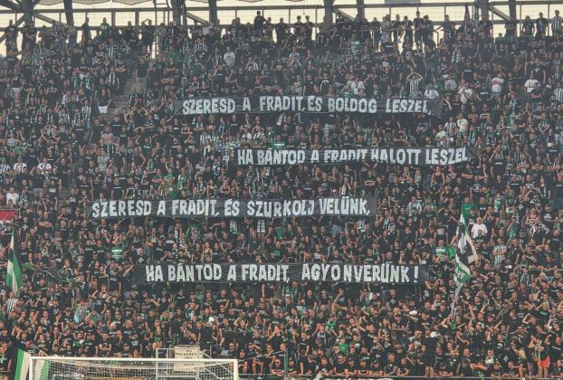 Ha bántod a Fradit, agyonverünk!