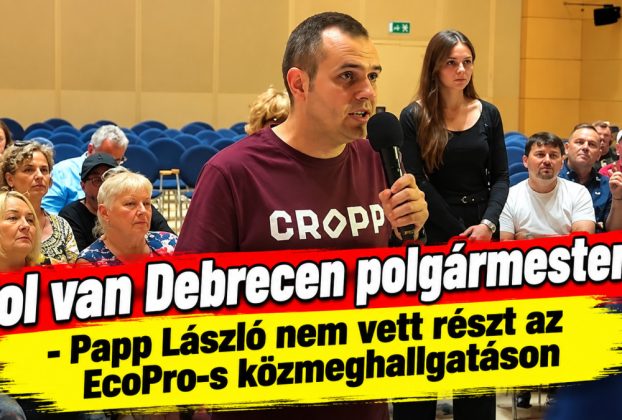 EcoPro közmeghallgatás Debrecenben