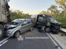 Négy jármű ütközött össze Berettyóújfalu közelében