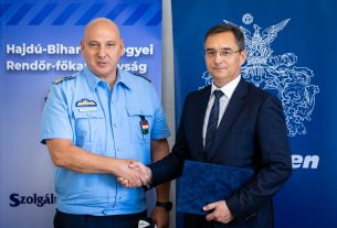 Újabb öt lakást kapnak a rendőrök Debrecen városától