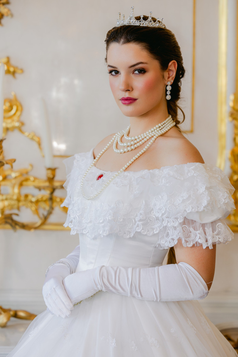 A debreceni Tollas Viktória Sisinek öltözve