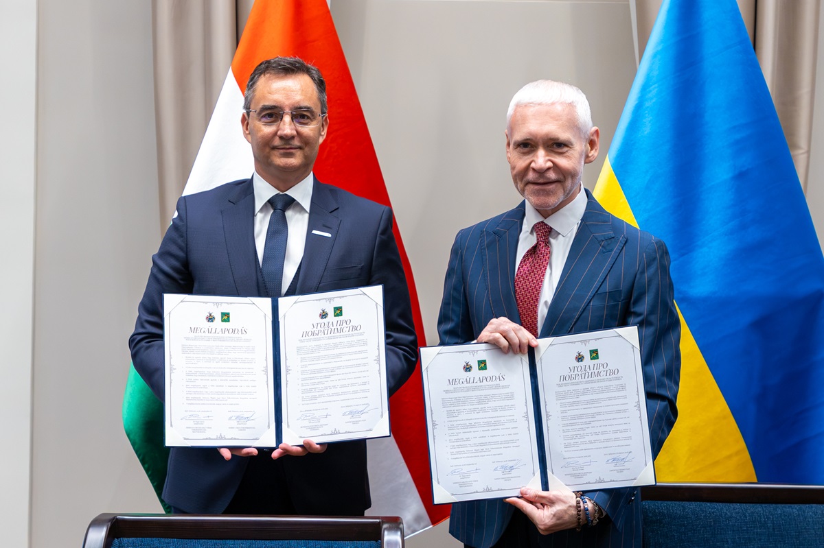 Ukrán testvérvárosa lett Debrecennek