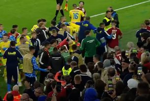 Magyar-ukrán meccs balhé