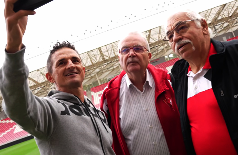 Stadiontúrán vehettek rész a Loki legidősebb szurkolói