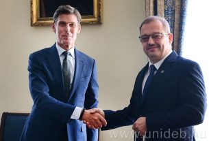 A Debreceni Egyetemen járt a holland nagykövet