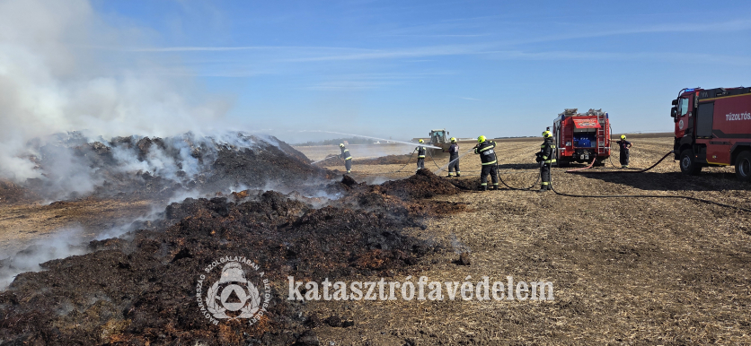 Rengeteg helyen ütött ki avartűz a hétvégén Hajdú-Biharban