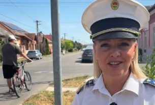 Öngólt lőhetett a rendőrség: szerintük a bicikliseknek le kell szállniuk a stoptáblánál