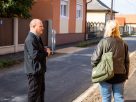 A Csuka utca aszfaltozása Debrecenben