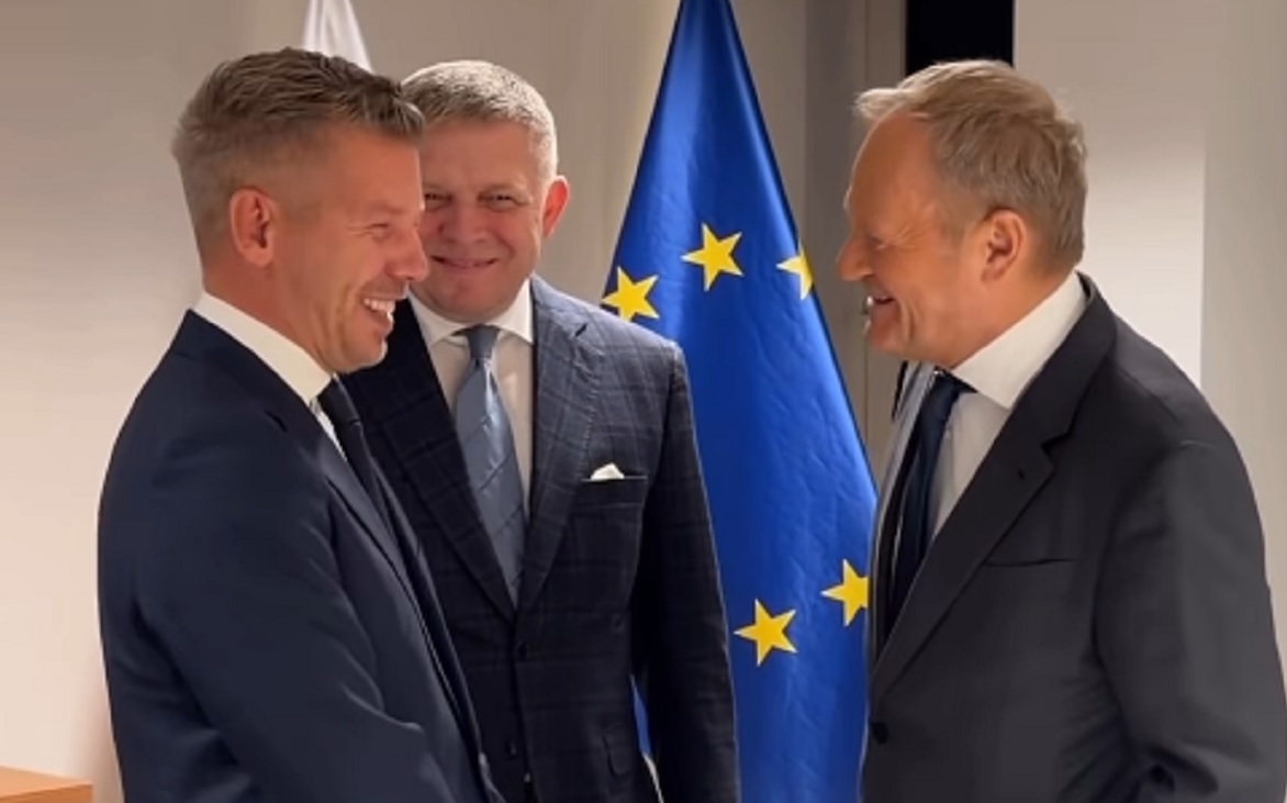 Magyar Péter miniszterelnök Brüsszelben