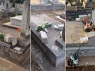 Rongálás a Hajdúhadházi Temetőben