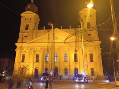 Ez történik, ha kigyullad a Nagytemplom