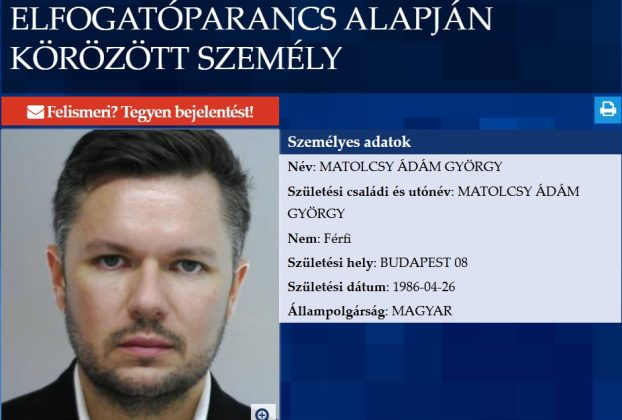Elfogatóparancsot adtak ki Matolcsy Ádám ellen