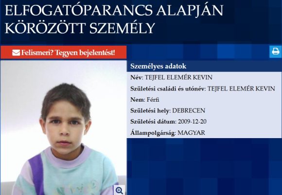 Tejfel Elemér Kevin
