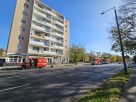Tűz Debrecenben, a Nagy Lajos király téren